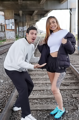 Michel Chica Unleashes Raw Passion on Train Tracks
